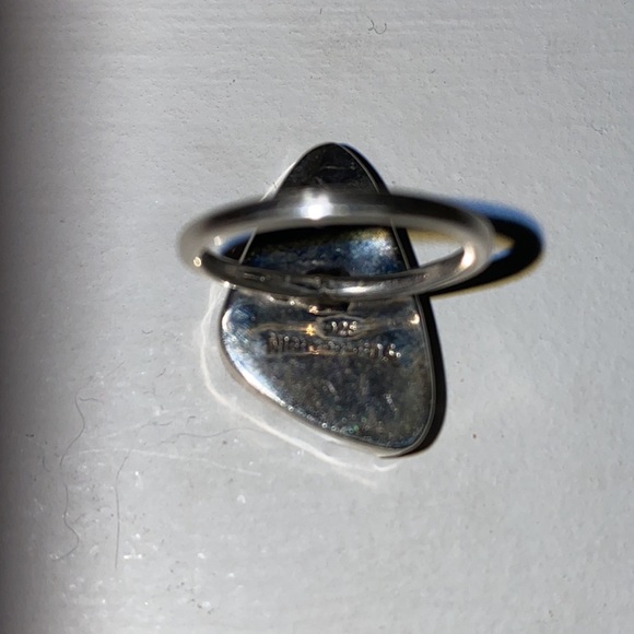 NWOT Rhodochrosite Sterling Silver Ring - Picture 5 of 5